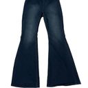 Free People  Dark Wash Flare Penny Pull On Jeans, Sz 31 Photo 5