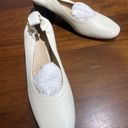 Everlane  The Italian Leather Day Heel in Bone Stacked New Womens Pumps Shoes Photo 5