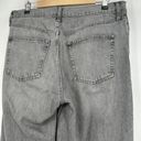 Gap  Low Stride Wide Leg Jeans Baggy Gray Wash Ripped Mid Rise Size 12 / 31L Long Photo 6