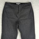 White House | Black Market  Heathered Gray Slim Straight Dress Pants Women's Size 4 Photo 2