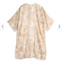 Sonoma  Radial tie dye kimono tan white coverup Photo 2