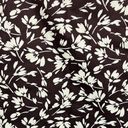 Ralph Lauren Lauren  Skirt Women 4 Petite Brown White Floral Flower Pencil Preppy Photo 4