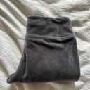 Essential Cozy winter : soft faux velvet gray leggings Photo 7