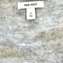 Nine West Light Gray Open Front Long Cardigan Photo 8