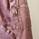 Love Tree  Pink Bomber Jacket S Gold Accents Photo 3