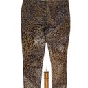 Hammer Jeans Womens Leopard Print Coated Denim Jeans Beige Size 7 NWT Spring Photo 8