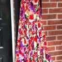 Abel the label  ATL Maxi Dress New Size Small Floral Retro Smocked Boho Chic Photo 2