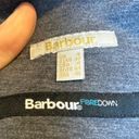 Barbour  Fibredown Women’s Navy Light Puffer Academic Athletic jacket size 12 Photo 8