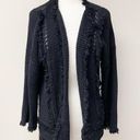 Lou & grey  Fringe Cardigan Sample Black Size M Photo 0