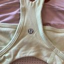 Lululemon  Neon Yellow Scoop Next Tank Top Photo 2