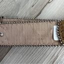 ANOTHER LINE Inc rhinestone studded leather Western BELT Size M cowgirl Silver Photo 4