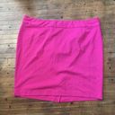 Lane Bryant  pink knit pencil skirt Photo 0