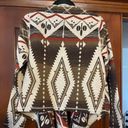 Shyanne  WEATERN WEAR OPEN FROMT CARDIGAN AZTEC PRINT Photo 3