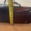 Brahmin  Black & Brown Leather Handbag Photo 12