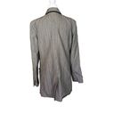 Krass&co  Striped Oversized Blazer in Gray Large Womens Jacket Photo 6