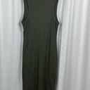 James Perse Standard  Artillery Green Ribbed Knit Tank Dress Sz.3(L) NWT Photo 9