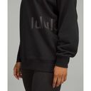 Lululemon Perfectly Oversized Crew *Graphic Black 6 Photo 1