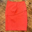 CAbi  tiered overlay ponte knit business casual 2 pencil skirt Photo 2