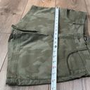 prAna  Halle Green Camo Hiking Stretch Shorts Size 4 Photo 5