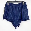 Tularosa  Vacay Shorts Navy Stripe NWT Sz M Photo 7