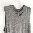 n:philanthropy  Sleeveless Knit Dress Drawstring Waist Heather Gray M Photo 9