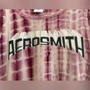 Aerosmith  Pink Tie-Dye Tank top Size S Photo 4