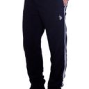 U.S. Polo Assn. Black Striped Fleece Sweatpants Sweats Pants Bottoms Size M ⛓ Photo 3