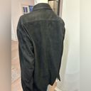 Polo  Ralph Lauren Western Suede Black Leather Shirt Shacket for Spring layering Photo 7