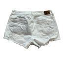 American Eagle  Outfitters Super Stretch X Hi-Rise Shortie White Denim Shorts Photo 1