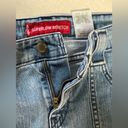 Levi's  Superlow Stretch Denim Mini Skirt Vintage Size 9 JR Photo 2