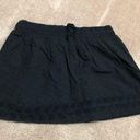 Daytrip  Black Flower Mini Skirt Small Photo 0