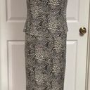 Scarlett Blk/tan sparkly sleeveless dress. Size M Photo 0