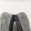 Vionic  Camden Dark Grey Suede Round Toe Wedge Heel Dress Shoe 7 Like New Photo 6