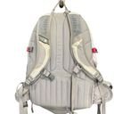 The North Face TNF  Surge II Daypack Backpack White Outdoor Hiking Holds Laptop Photo 3