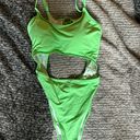 One Piece Neon  Swimsuit Photo 0