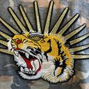 Melissa  Masse Tiger Patch Camo Tee Large NWOT Photo 2