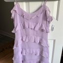 I Just Have to Have It Lilac Ruffle Dress Photo 2