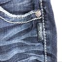 Silver Jeans  Aiko Bootcut Dark Wash Faded Denim Jeans Women's Size W26 L33 Photo 3