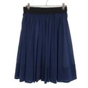 Rag and Bone  Blue Silk Blend Pleated A-Line Pull-On Skirt Women’s Size 26/2 Photo 6