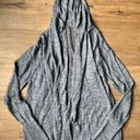 Lululemon Calm and Collected Wrap Heathered Sailboat Blue Sweater Size 6? Photo 4