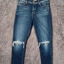 L'Agence  sada High rise cropped slim jeans in York destruct women's 27 Photo 0
