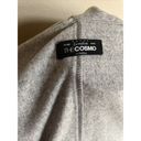 Miss London LONDON The Cosmo Womens Gray  WOOL Long Coat size‎ XS Photo 6