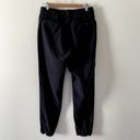 Lorna Jane  Pants Womens Medium Black Joggers Athleisure Drawstring Pleated Photo 1