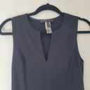 BCBG Max Azria Black Sleeveless Peplum Top Photo 1