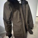 Aritzia Bancroft Golden By TNA Womens Bancroft Parka Mid Length US Photo 1