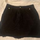 Honey Belle Black Denim Skirt Photo 0