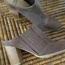 Hippie Laundry  Maxie Faux Leather Slip On Mules Chunky Heel Size 8.5 Brown Photo 2