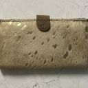 Cowhide Leather Wallet Tan Photo 1