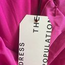 Dress the Population NWT  Martine Pink Ruched Midi Dress Photo 2