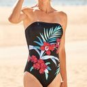 Tommy Bahama New.  floral swimsuit. Retails $168. Size 8 Photo 4